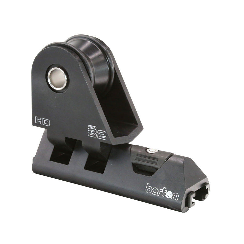 Barton 32mm HD Pin Genoa Car Heavy Duty w/Plunger Stop - Black [32101HDB]