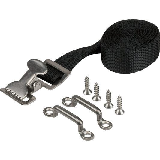 Sea-Dog Gas Tank Strap - Nylon Webbing/304 Stainless Steel - 72" [359995-1]