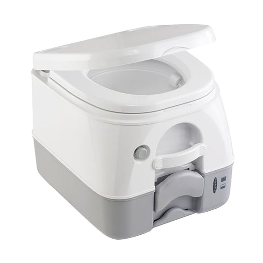 Dometic 974 MSD Portable Toilet w/Mounting Brackets - 2.6 Gallon - Grey  [301197406]