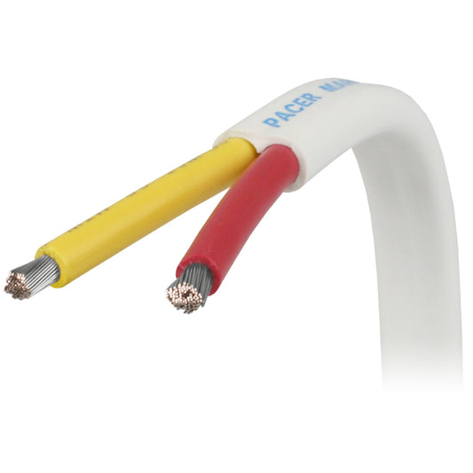 Pacer 6/2 AWG Safety Duplex Cable - Flat Cable - Red/Yellow - 250' [W6/2RYW-250]